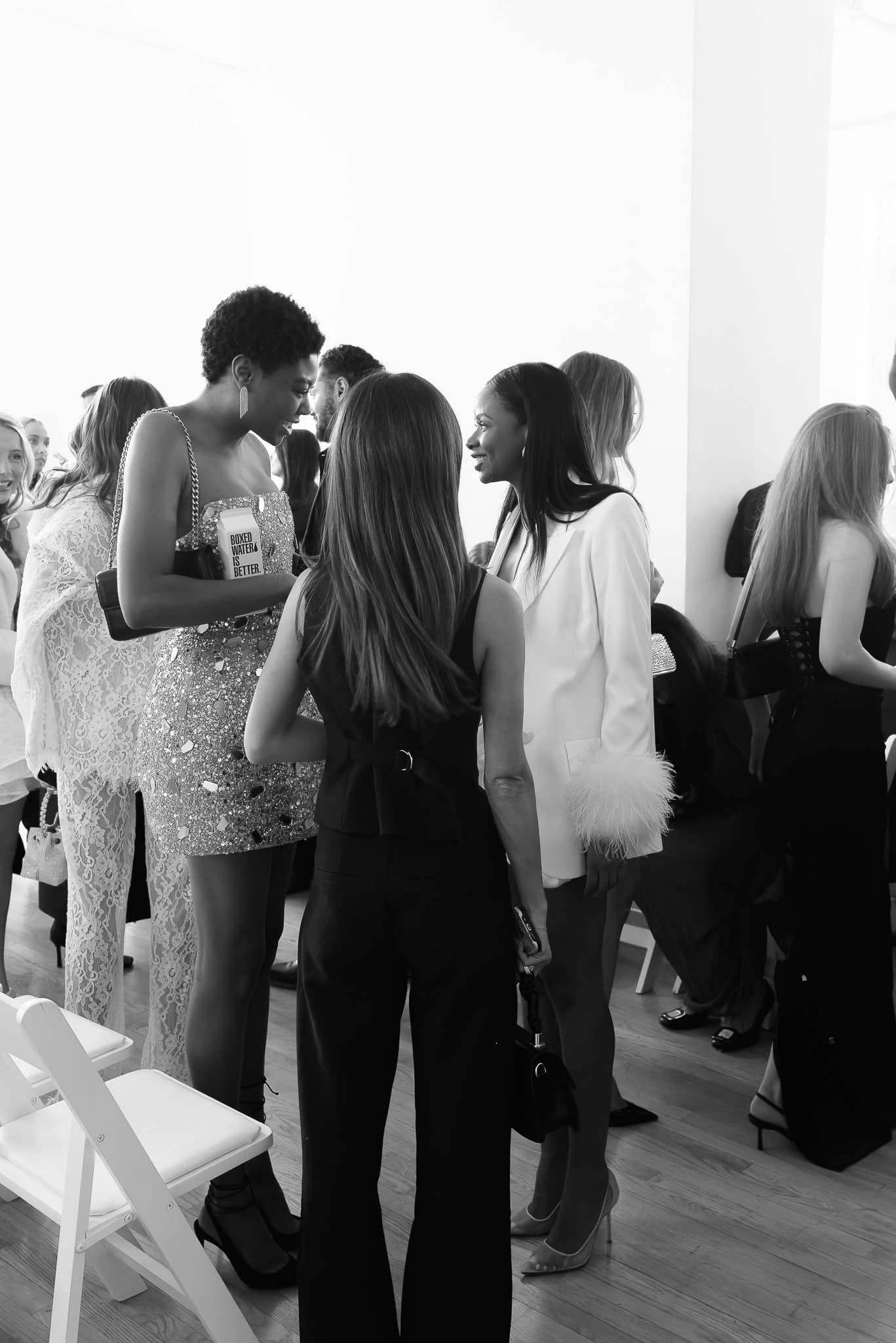 Wedding dress designer Bronx and Banco at NYBFW photographed by annalundren.co, Chelsea Vaughn