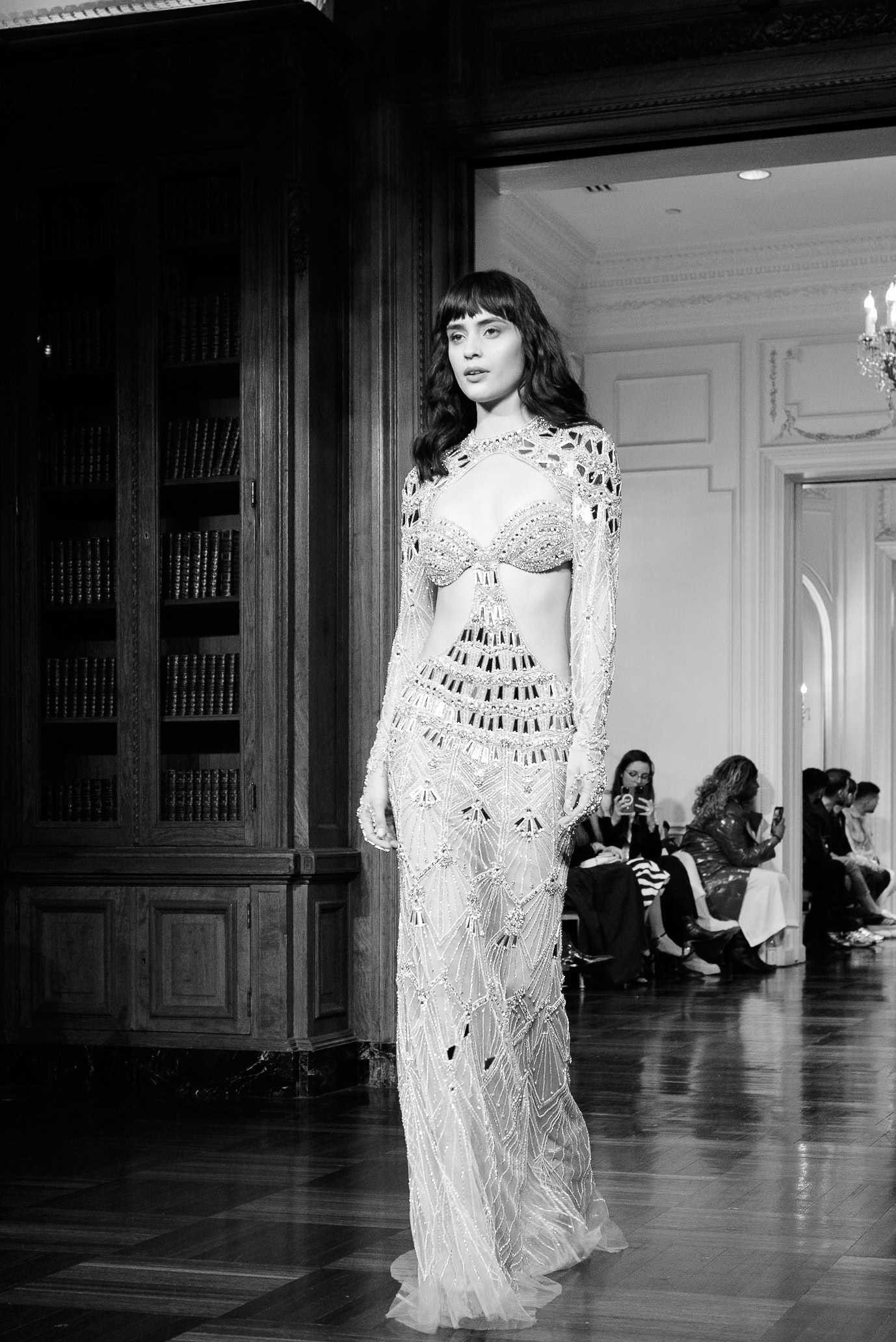 Couture wedding dress designer Idan Cohen at NYBFW photographed by annalundren.co, wedding dress Jacqueline