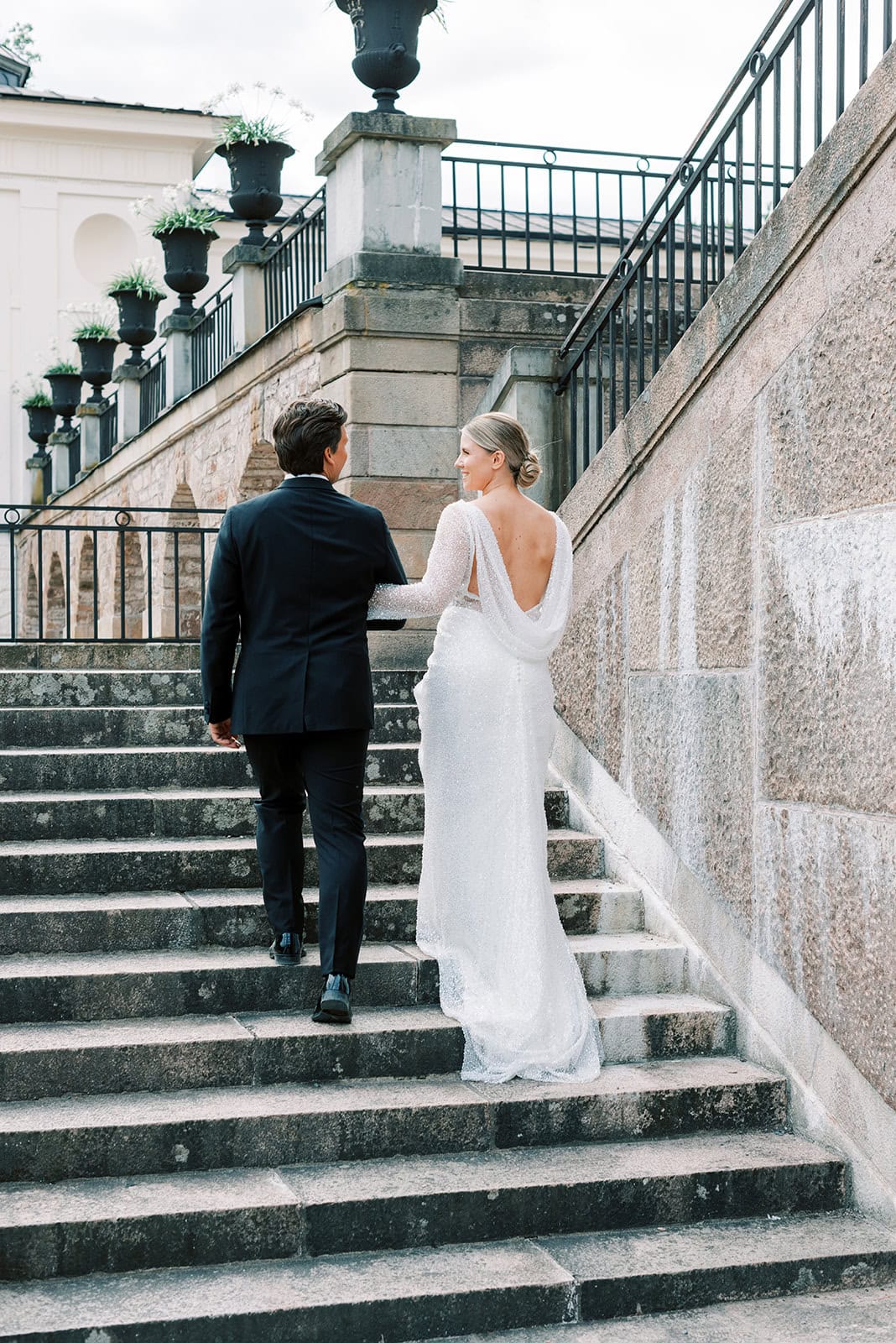 Rosersbergs Castle Hotel wedding inspiration photographed by annalundgren.co, dress by Abby Waits