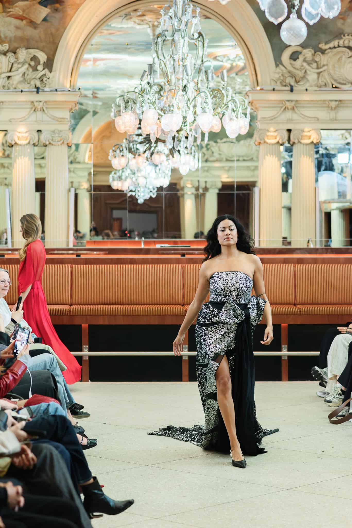 Jennifer Blom fashion show at STHLMFW, photographed by annalundgren.co 