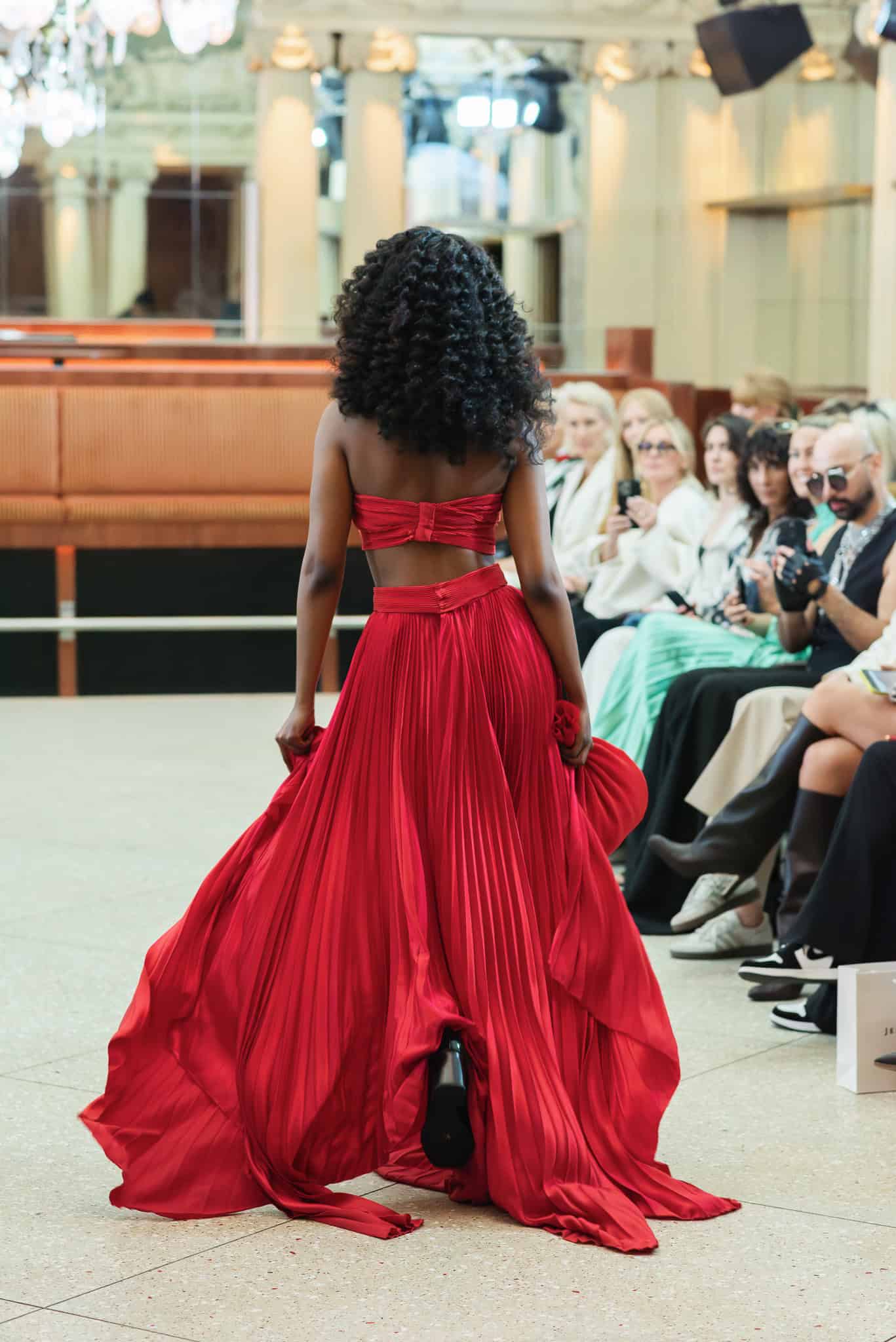 Jennifer Blom at STHLMFW, photographed by annalundgren.co 