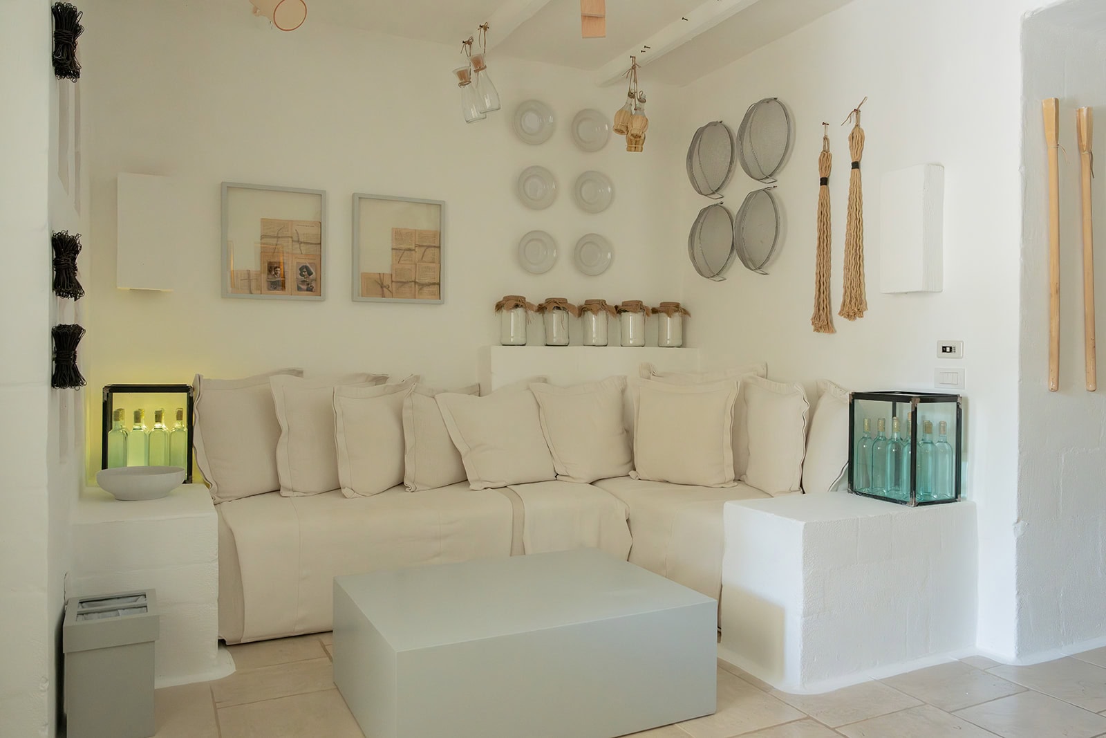 Inside villa at Borgo Egnazia
