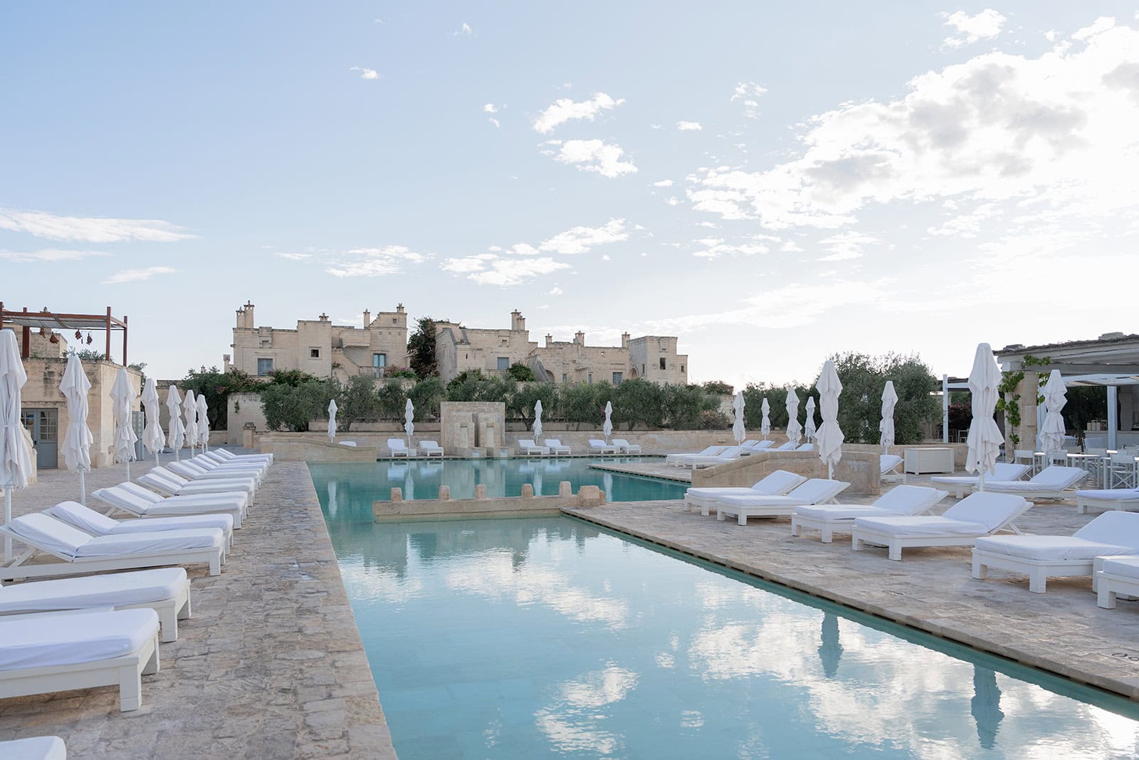 The pool at Borgo Egnazia