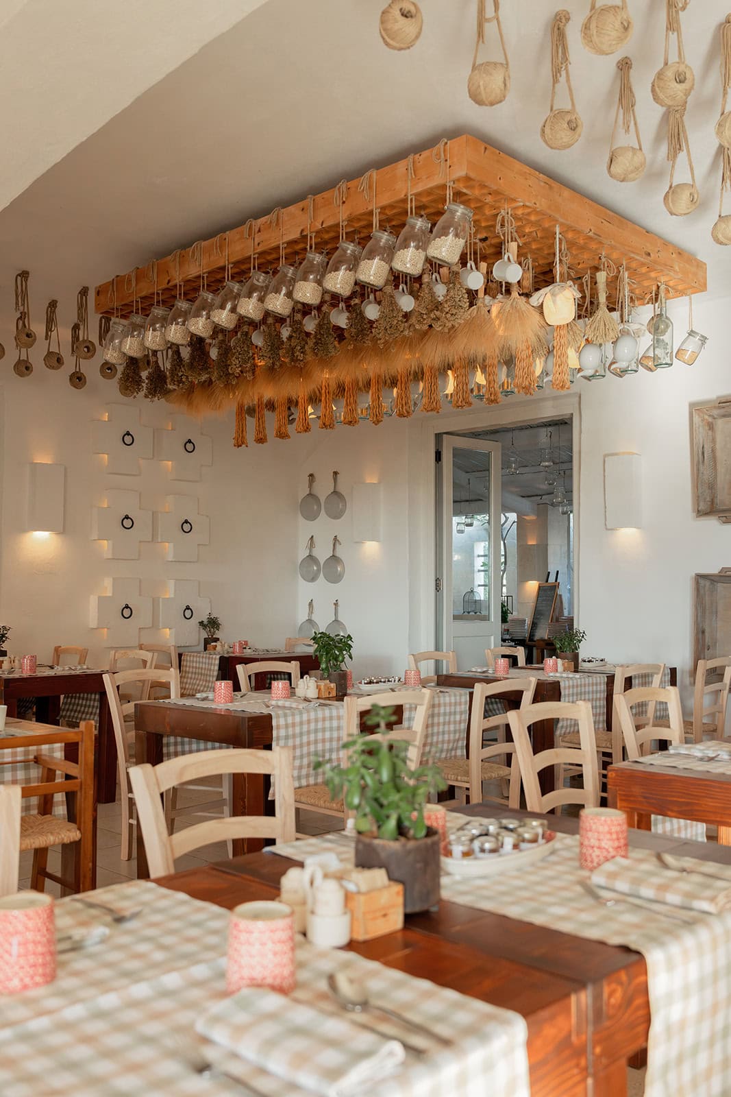 A restaurant at Borgo Egnazia