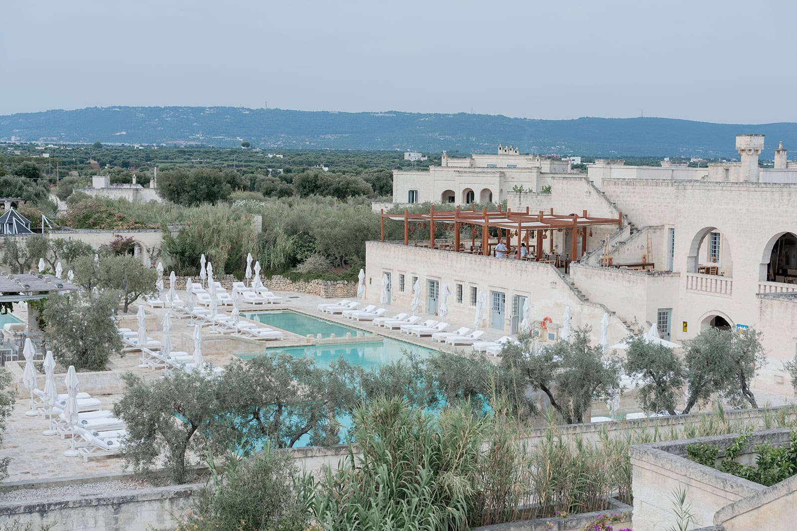 The pool at Borgo Egnazia