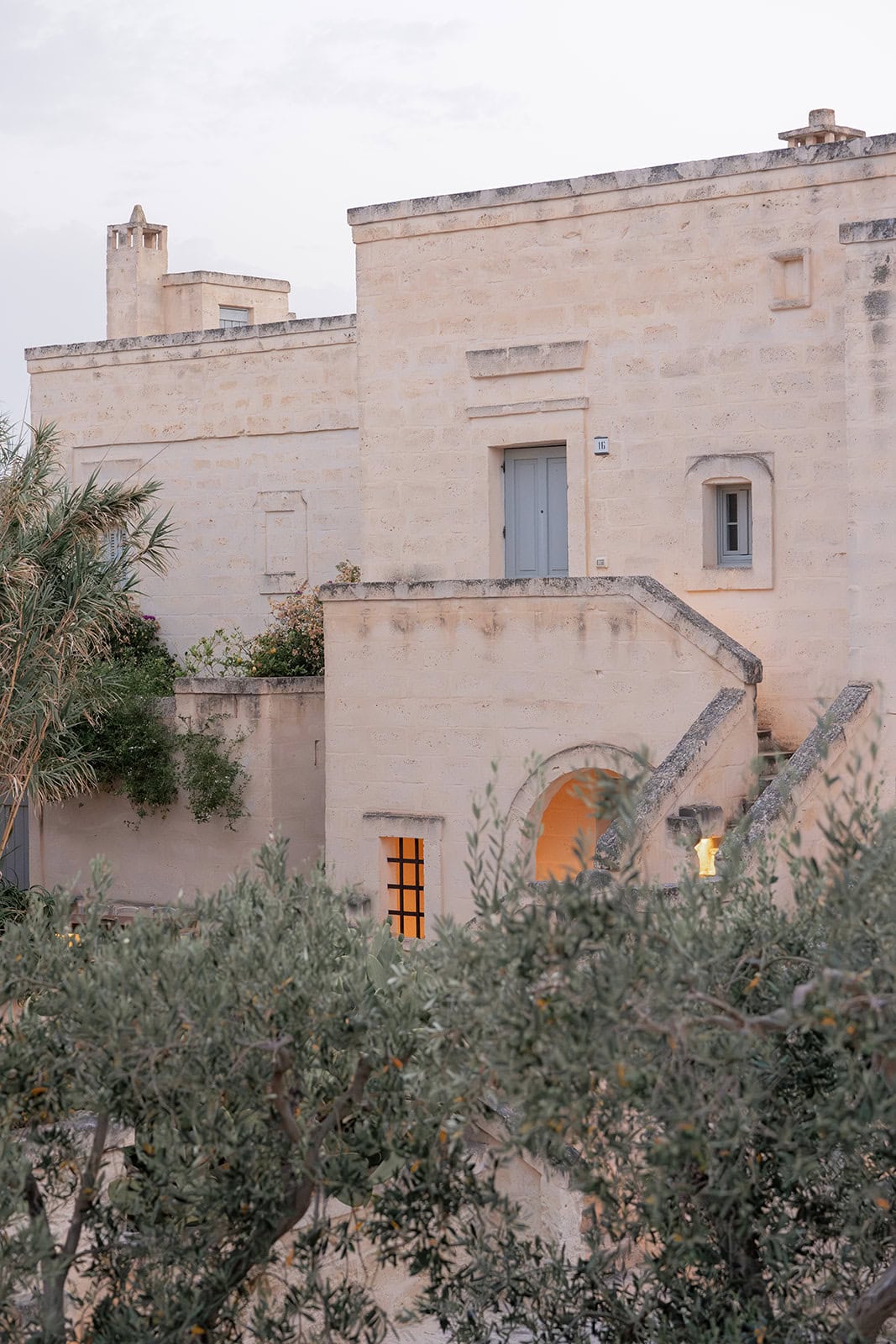 Sunset over Borgo Egnazia Puglian village