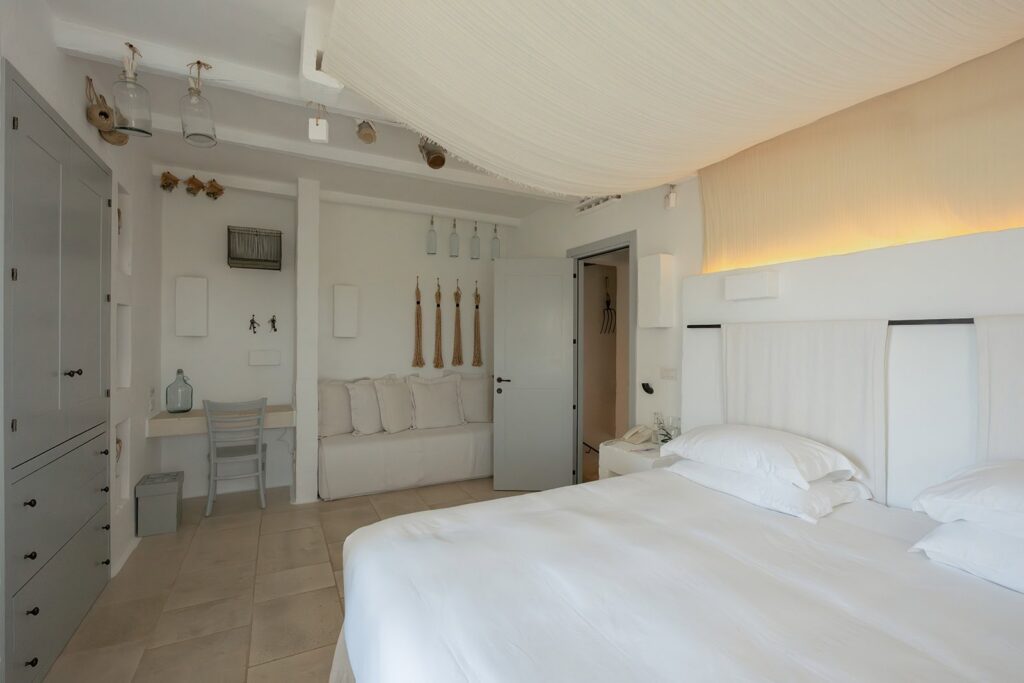 Inside villa at Borgo Egnazia