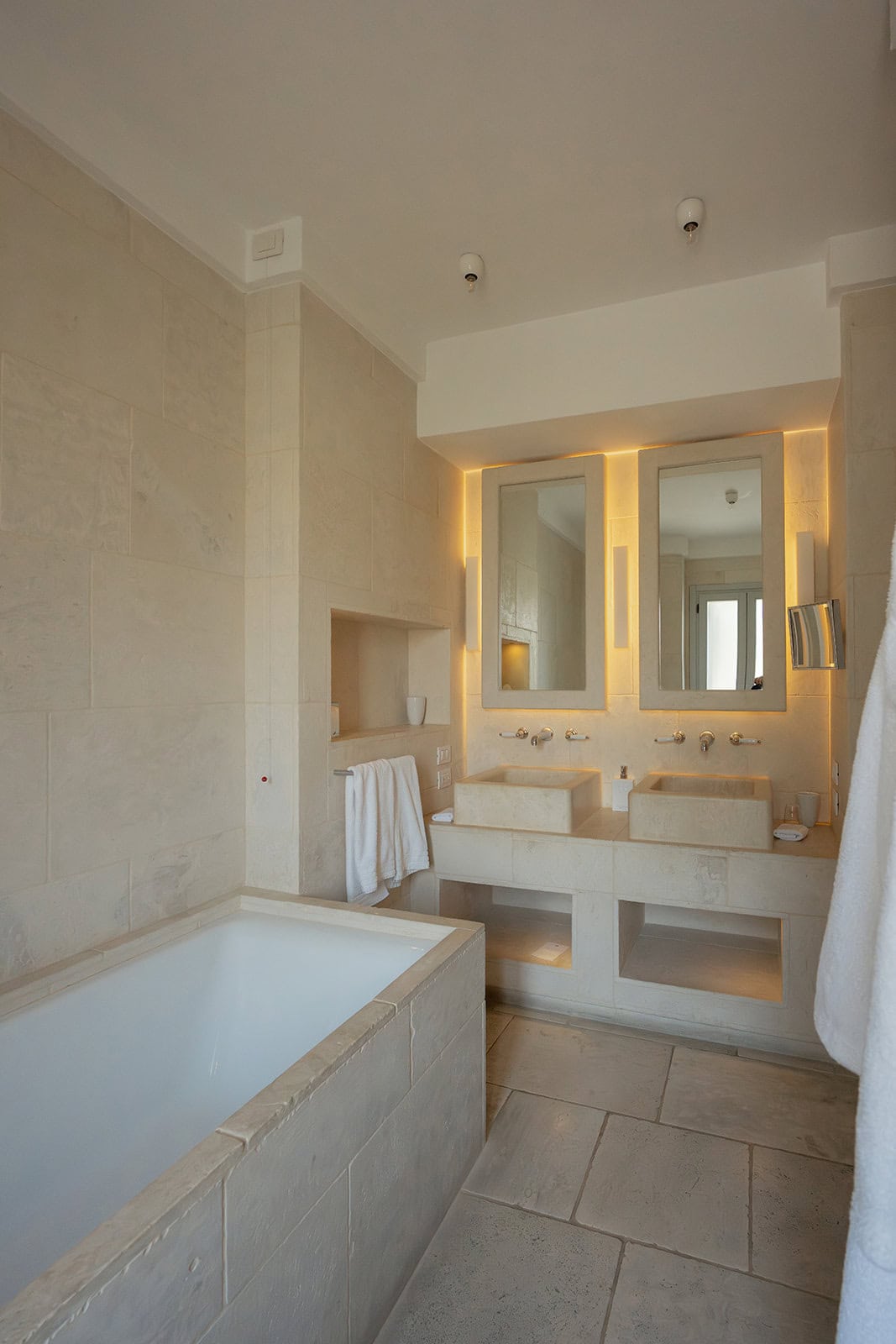 Inside villa at Borgo Egnazia