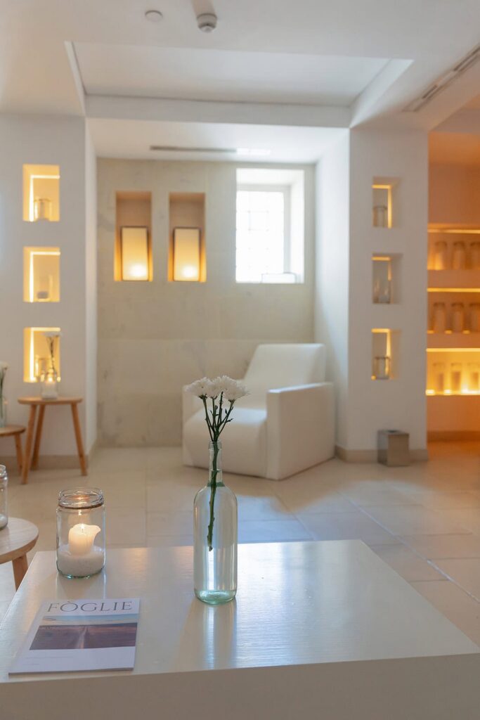 Inside the Vair Spa at Borgo Egnazia